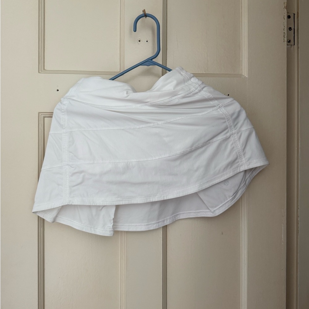 Lulu Lemon White Women's Tennis Skirt